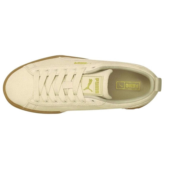 NEW SZ 7 Puma Mayze Oatmeal/Team Gold - Picture 5 of 6